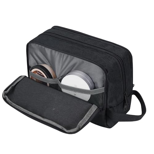 Image of WANDF Travel Toiletry Bag for Men, Small Dopp Kit for Toiletries