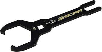 SCAR Fork Cap Wrench Tool WP Compatible with KTM SX SXF XC XCF XCW EXC TPI EXCF 125 200 250 300 350 450 500 07-26 GASGAS MC MCF EC ECF 21-26 HUSQVARNA TC FC TE TX FE 17-26