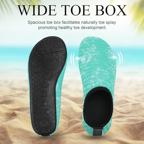 Water Shoes for Women Men Slip-on Barefoot Aqua Yoga Socks for Swim Pool Beach Surf River4