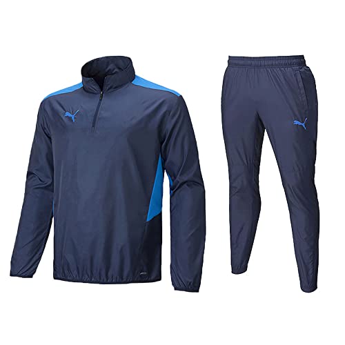 TEAMCUP TR ピステトップ パンツ 上下セット 【メンズ】 (657409/657410) ピーコート×ピーコート(06/06) XL