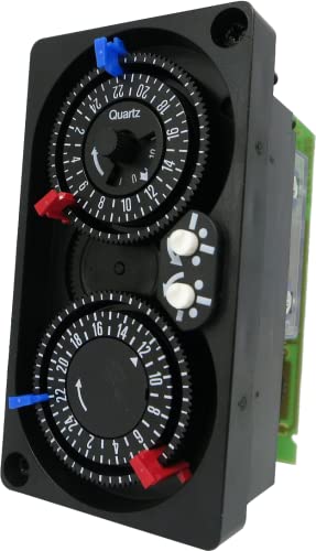 Reloj de cambio de repuesto para De Dietrich SV-matic 220/220 B - temporizador analógico reloj de calefacción