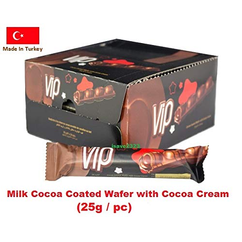 Image of VIP Cocoa Coated Wafer With Cocoa Cream 24 Pcs (Imported From Turkey)