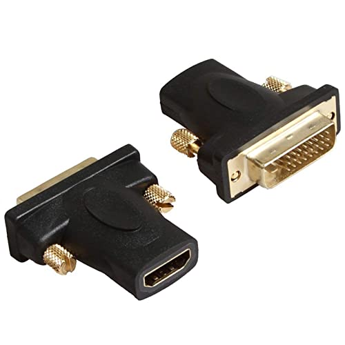 Lineso 2 Pack Dvi Male To Hdmi Female Adapter Converter #TOP28