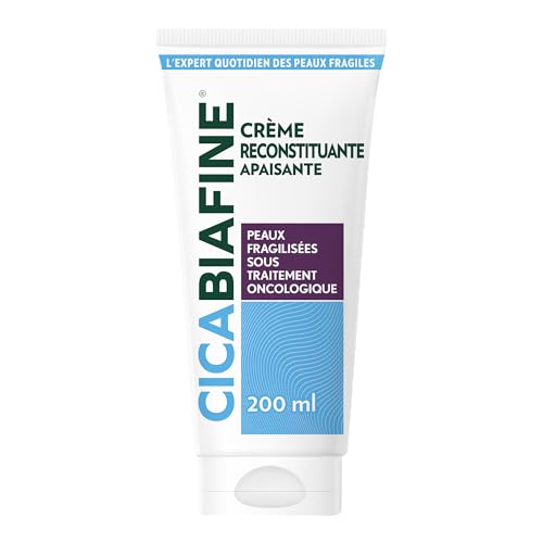 Cicabiafine – Crème Reconstituante Apaisante (tube de 200 ml) – Crème pour peaux fragilisées et sous traitement oncologique – Pour réparer la peau...
