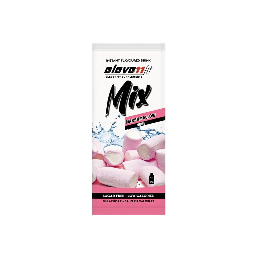 Mix Saborizante - Elevenfit - Pack 24 unidades – Mix Saborizante sin azúcar 24x9g (24Unidad, Nube)