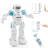 GEVENIA RC Robot Toys for Kids, Remote Control Robot Toys with Gesture & Sensing Programmable Dancin
