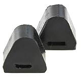 2 Pieces Car Tailgate Stop Bumper, MoreChioce Rubber Tailgate Bumper Stop Device Tailgate Latch Rubb