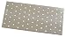 Produktbild 10 Stück FMG Lochplatten 120 mm x 300 mm | Materialstärke: 2,0 mm +Zinkauflage 275 g/m² | Europäischer Stahl DX51 | Lochdurchmesser 5 mm | 10 Stück |