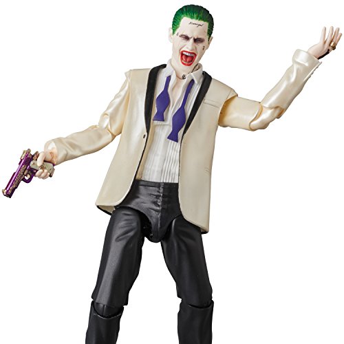 Medicom Suicide Squad The Joker Suit Version Maf Ex Figure #TOP6