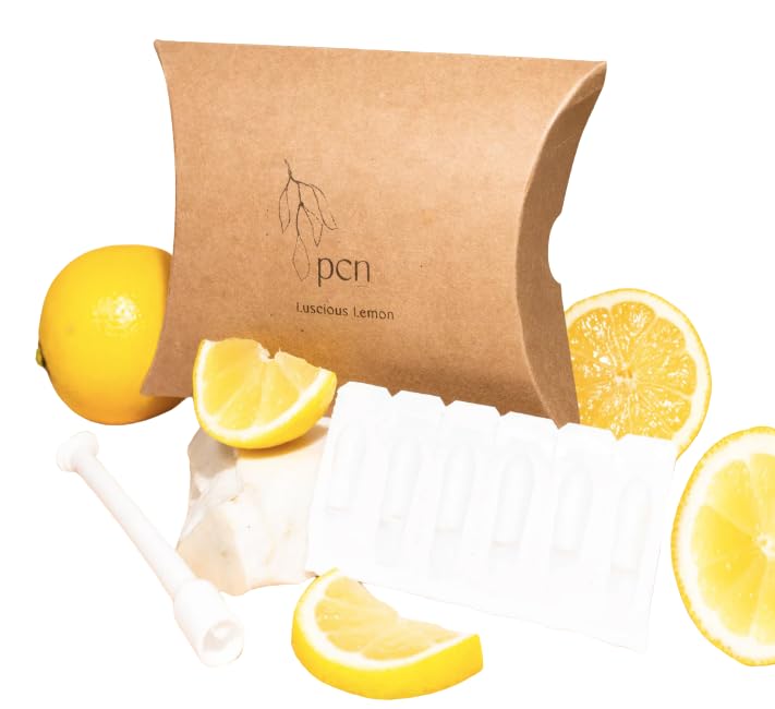 Lemon Flavored & Scented Moisture Melts for Feminine Wellness – Gentle Botanical Formula for Softness & Freshness – 5, 15, or 25 Count