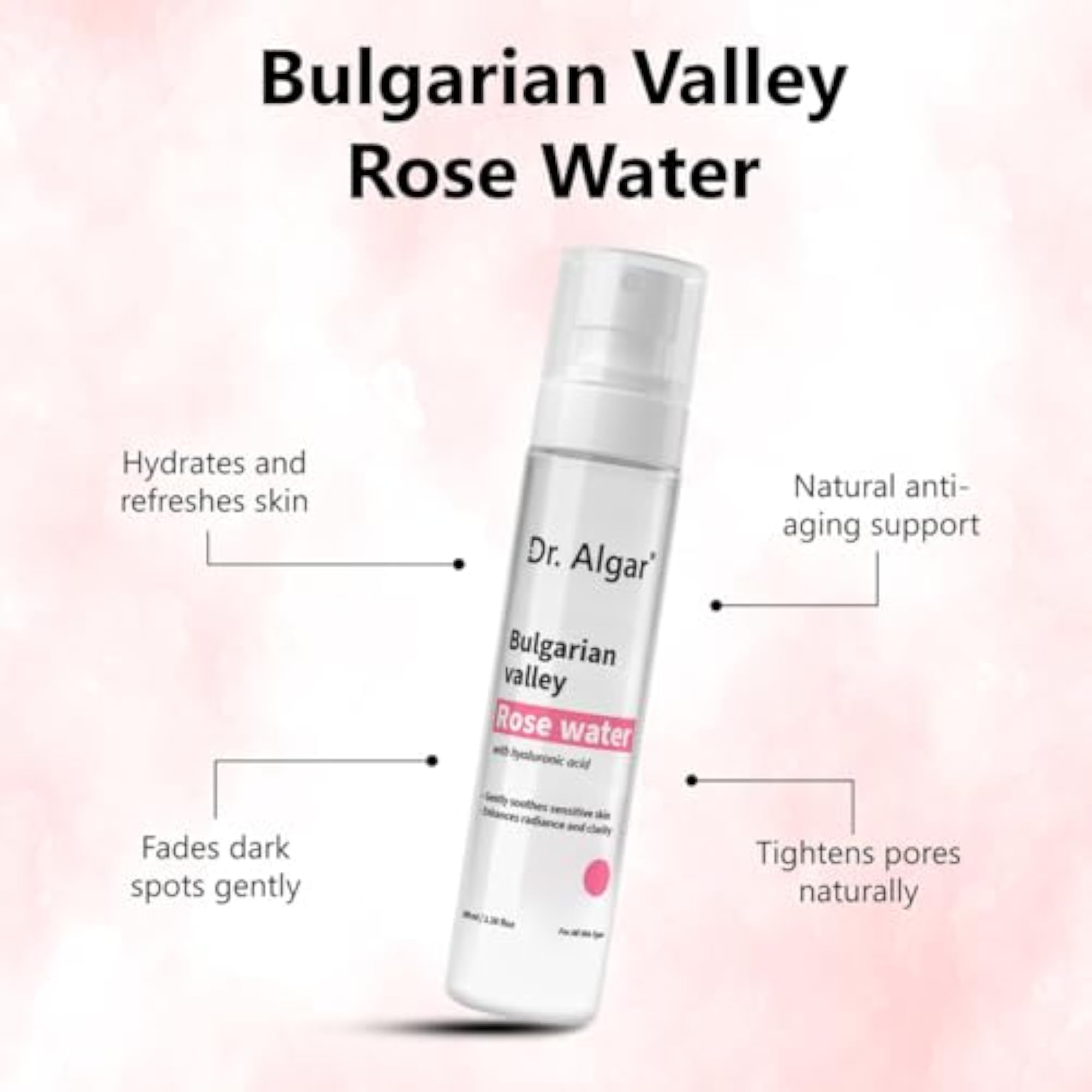 Rose Water + HOCL Spray Hydration & Skin Protection Combo