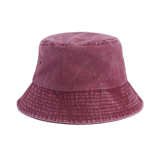 Chapeau de pêcheur rétro lavé pliable contre le soleil