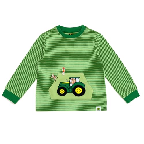 John Deere 2fer Waffle Knit Long Sleeve T-Shirt Toddler to Little Kid Sizes (2T - 7)