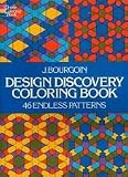 Design discovery coloring book;: 46 endless patterns
