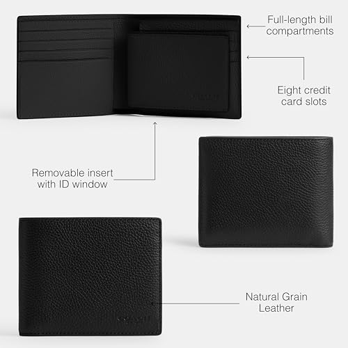 Coach Men's 3 in 1 Wallet, B4/Black3