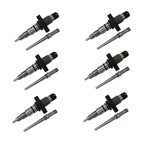Pangolin 0445120238 0986435505 Diesel Fuel Injector Set Of 6 Pcs For 04-09 Dodge Ram Cummins 5.9L Injector Nozzle Parts #TOP6