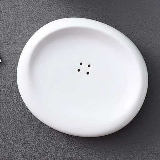 Zestaw akcesoriów łazienkowych miękki w dotyku ceramiczny biały zestaw akcesoriów łazienkowych dozownik mydła uchwyt na szczoteczkę do zębów kubek i naczynie 5 szt. antyczny wystrój (królewski