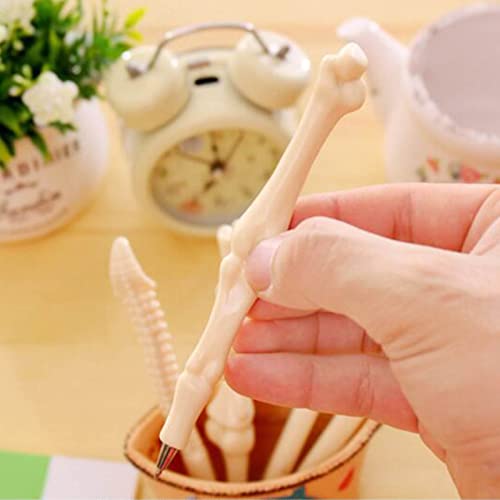 Greensen 5 Pcs Bone Shape Ballpoint Pens Bone Ballpiont Pens Funny Ballpoint Pens for Friends Doctor Nurse or Student - Image 2