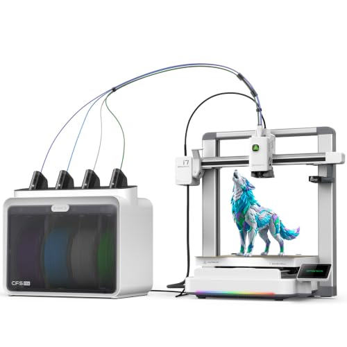 Image of Creality SPARKX i7 Combo Multi-Color 3D Printer, Easy Setup, AI Camera Monitoring, Automatic Filament Management, 500mm /s High-Speed Printing, Auto Leveling, WiFi Connectivity