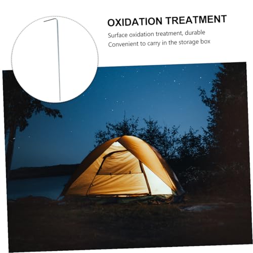 40 Piquetas para Tienda de Campaña de Inoxidable Resistente Accesorios Camping Senderismo 4
