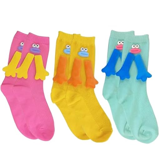 BEKKLPOU 3 pares de calcetines de algodón divertidos coloridos, novedad loco fresco adecuados para niños y niñas, Blanco, Talla única | Ya disponible en tu tienda friki favorita! En mundofriki.es! BEKKLPOU 3 pares de calcetines de algodón divertidos coloridos, novedad loco fresco adecuados para niños y niñas, Blanco, Talla única | Ya disponible en tu tienda friki favorita! En mundofriki.es!