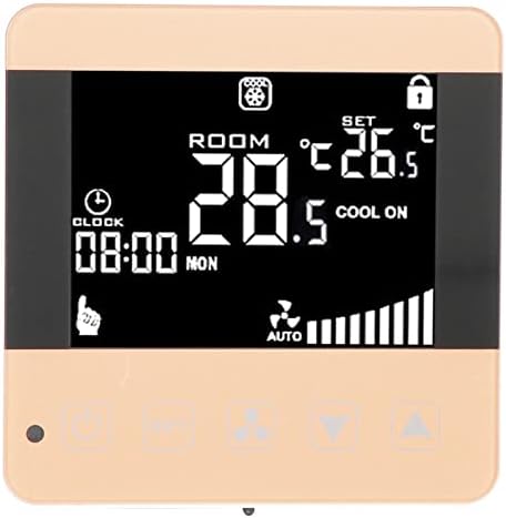 Termostato Digital LCD Inteligente para Bobina de Ventilador de A...