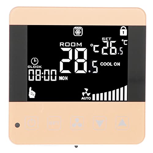 Termostato Digital LCD Inteligente para Bobina de Ventilador de A...