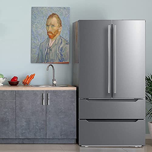 Smeta SM-827WMU Refrigerators French Door With Ice Maker, 36'' Counter Depth Stainless Steel Refrigerators Frost-Free Double Door Fridges Full Size Bottom Freezer 22.5 Cu.Ft Kitchen Fridge thumb #6