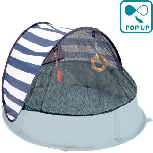 babymoov aquani tent amp pool 3 in 1 pop up tent kiddie pool and play area summer 2024 essential marine one size