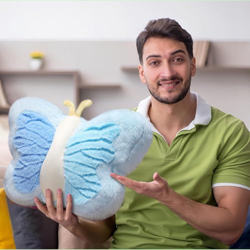 Coussin décoratif pour chambre et canapé en forme de papillon - 5