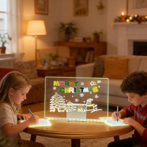 Bloc-notes lumineux LED et tableau de notes pour message intérieur - 2
