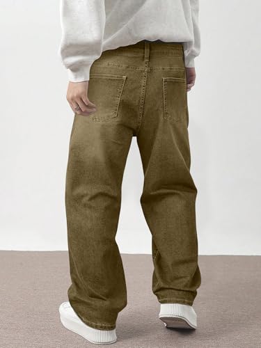 Image of JMIERR Men's Baggy Y2K Jeans Stretch Loose Fit Wide Leg Denim Pants | 5 Pockets, Oversized Casual Trousers, Vintage Relaxed wash, Breathable Cotton Blend,Hip Hop, Skater Streetwear, All-Season