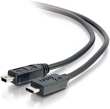 C2G 3m USB 2.0 USB Type C to USB Mini B Cable M/M - USB C Cable Black - USB cable - mini-USB Type B (M) to USB-C (M) - USB 2.0 - 3 m - black