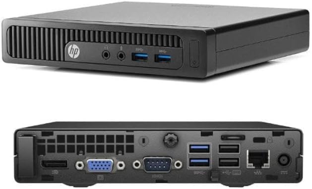 HP Prodesk 600 G2 Mini Desktop PC, Intel Core i3-6100, 8GB RAM