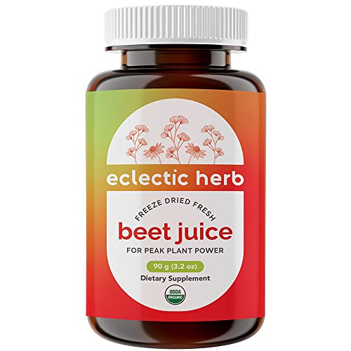 Eclectic Institute Raw Fresh Freeze-Dried Beet Juice Powder | Supports Heart Health, Blood Pressure  - //medicalbooks.filipinodoctors.org
