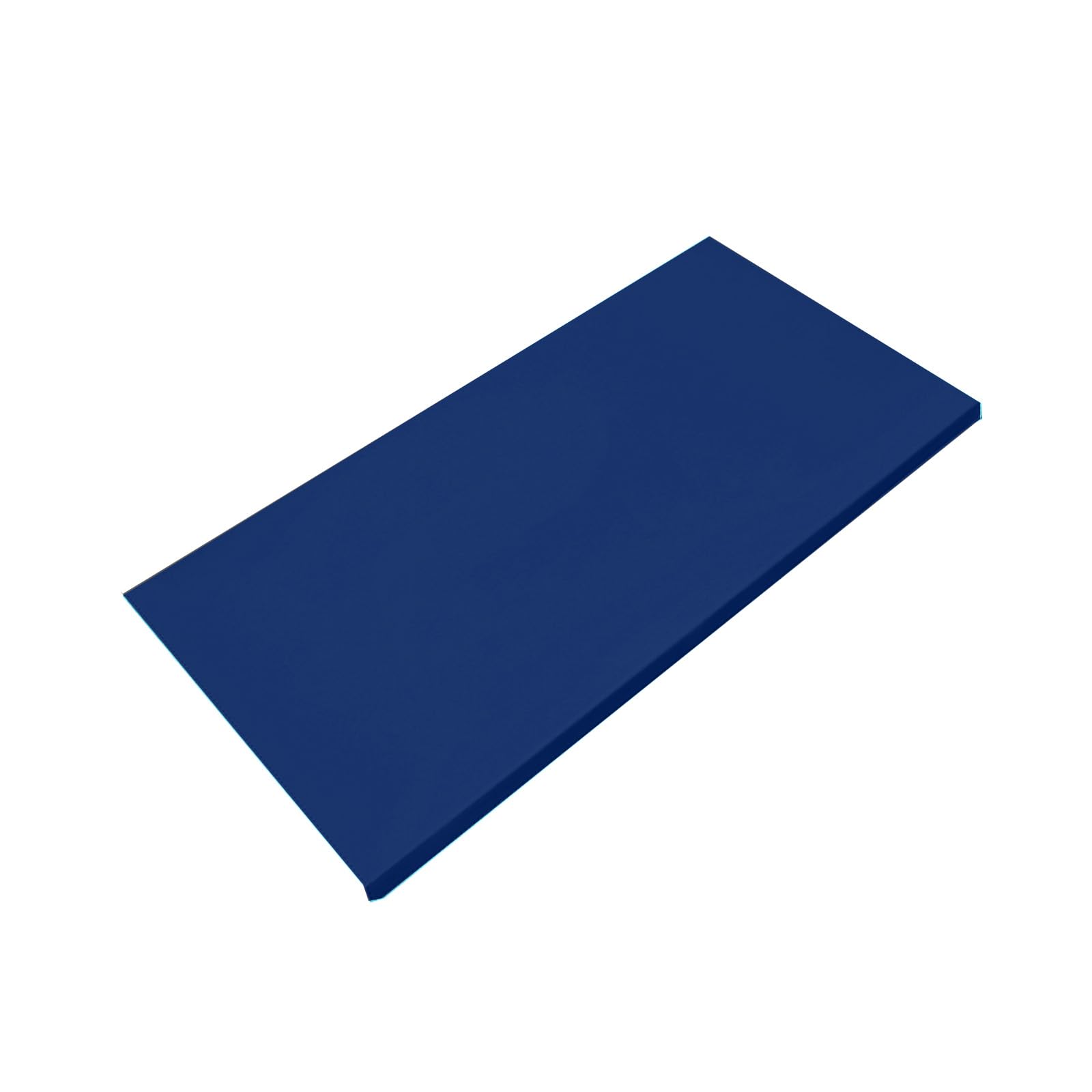 sous-Main rectangulaire en Cuir synthétique résistant à l'usure,Confortable,imperméable et résistant à l'huile (Bleu foncé,45 x 90 cm)