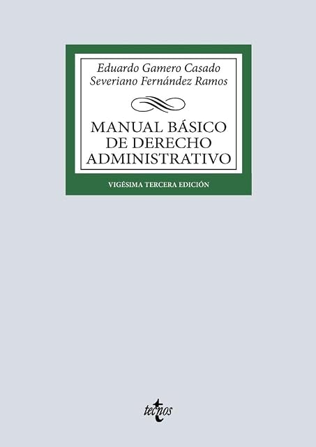 Portada de Manual básico de Derecho Administrativo