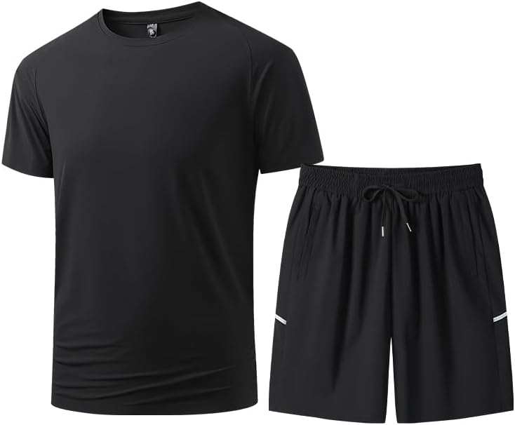 Men's Summer Casual Athletic Outfit Set