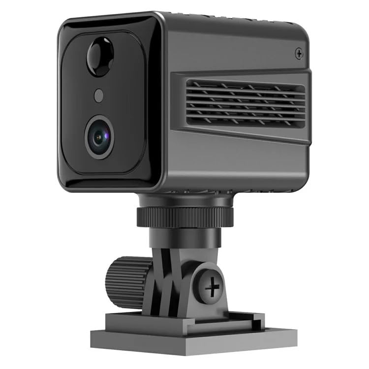 FREDI HD PLUS WiFi SIM Device Cam with Two Way Communication | 4G Support Sim Card Camera | 2K Cellular Security | Mini WiFi Wireless Camera | Tiny Nanny Cam | Indoor and Outdoor