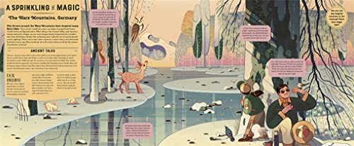 Magical Creatures and Mythical Beasts: Includes magic torch which illuminates more than 30 magical beasts