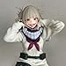 MABAIUDE MHA Himiko Toga Figure MHA Statue, 16cm Sitting Pose Toga Himiko Figure Collectible Desktop Decoration Gifts