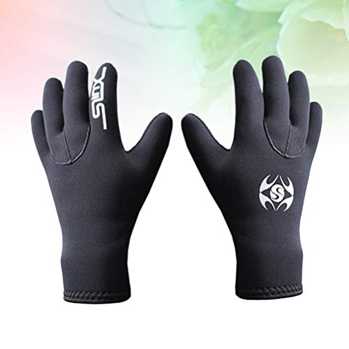 Luvas de neoprene Besportble, luvas de mergulho, luvas de surfe, luvas de mergulho para mergulho, me