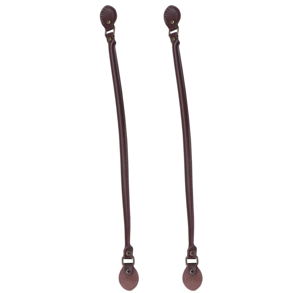 Asas de cuero gruesas para bolsos, correas de repuesto de 60cm de alta resistencia