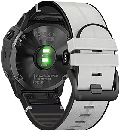 Fleshy Leaf 26mm Band Compatible for Garmin Fenix 7X, 6X, 5X, Tactix Delta, 3, Enduro Watch Band - Image 4