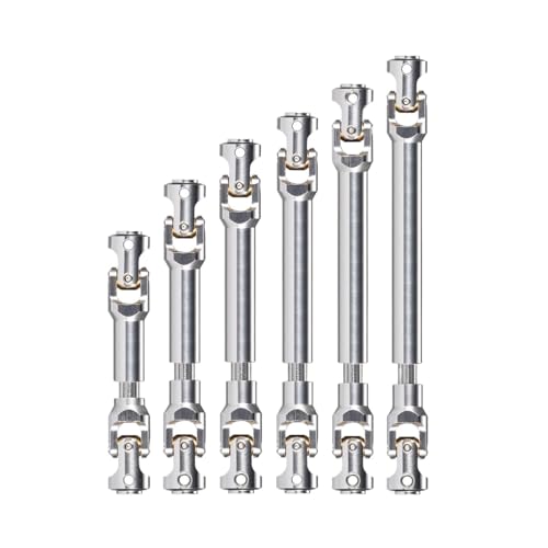 1 �X�e�����X�|�h���C�u�V���t�g 5mm ���j�o�[�T���W���C���g�h���C�u�V���t�g�A1/10 RC �J�[�N���[���[ TRX4 Capra SCX10 D90 Element Enduro TF2 CC01 �ɑΉ�(119-162mm)