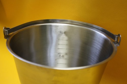 Wirtschafts-Eimer 10 Ltr. - stabile Ausführung mit MaÃeinteilung – Bild 4