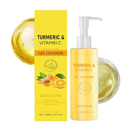 Gel Limpiador Facial Para Mujer - Gel de Limpieza Hidratante 100ml para Mujer, de Limpieza e Hidratación de Larga Duración para Rutina Diaria Nocturna y Viajes Cuidado Facial