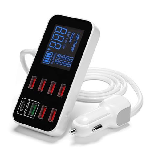 Cargador de teléfono rápido para coche que soluciona la falta de puertos USB