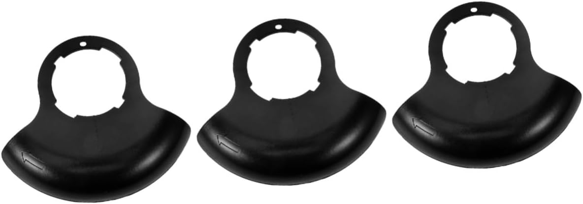 BESPORTBLE 3pcs Mower Grass Shield Plate Grass Deflector Cover for Lawn Mower Replacement Guards for