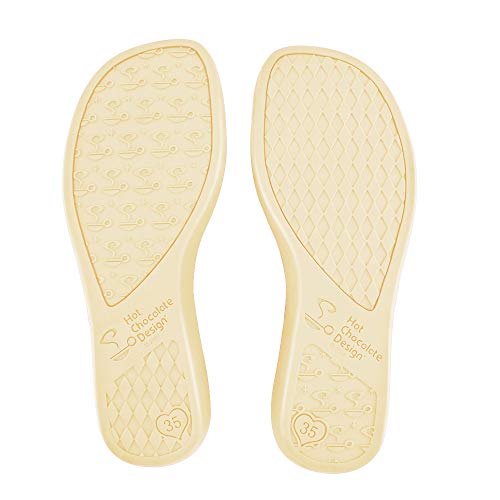 Image of Hot Chocolate Design Chocolaticas Funky Canvas Women's Mary Jane Flat Shoes, Matryoshka, 7 UK